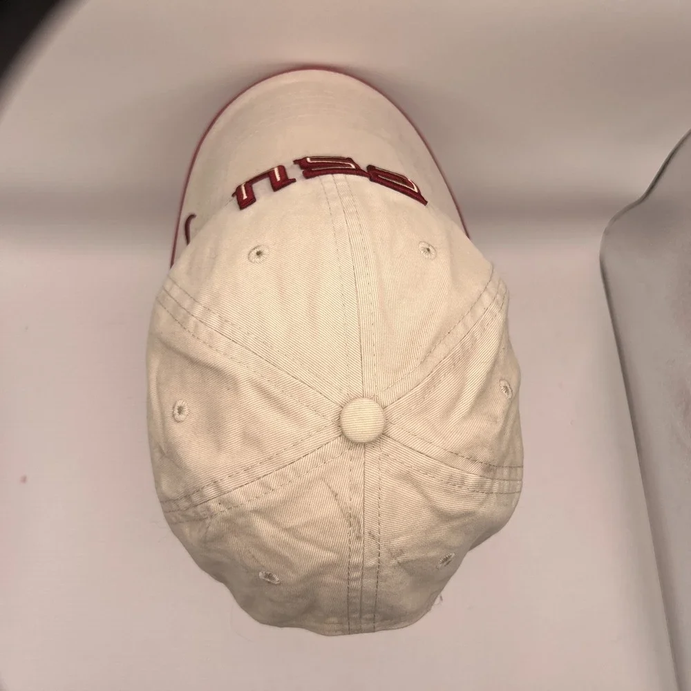 Nike Team FSU Florida State Seminoles Hat Tan Maroon Adjustable Cap 411942